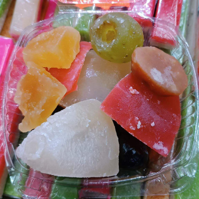 Fruta cristalizada